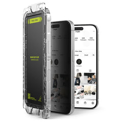 TVRDENÉ SKLO RINGKE EASY SLIDE 2-PACK IPHONE 16 PRO PRIVACY