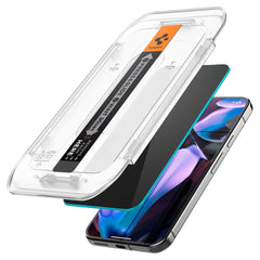 TVRDENÉ SKLO SPIGEN GLAS.TR ”EZ FIT” 2-PACK GOOGLE PIXEL 9 / 9 PRO PRIVACY