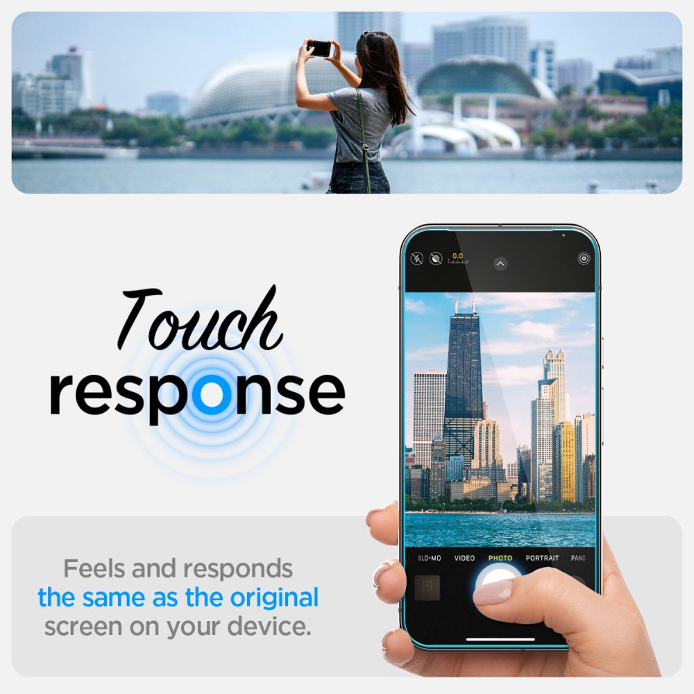 TVRDENÉ SKLO SPIGEN GLAS.TR ”EZ FIT” 2-PACK GOOGLE PIXEL 9 / 9 PRO PRIVACY