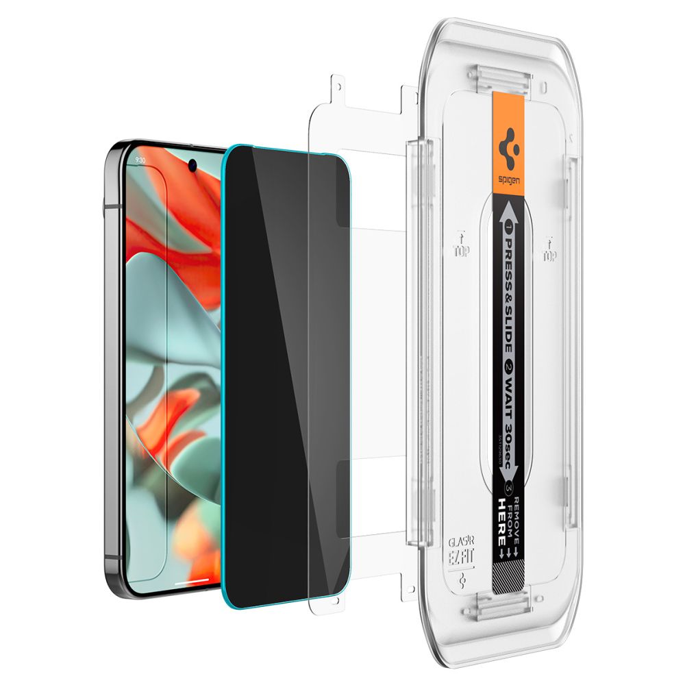 TVRDENÉ SKLO SPIGEN GLAS.TR ”EZ FIT” 2-PACK GOOGLE PIXEL 9 PRO XL PRIVACY