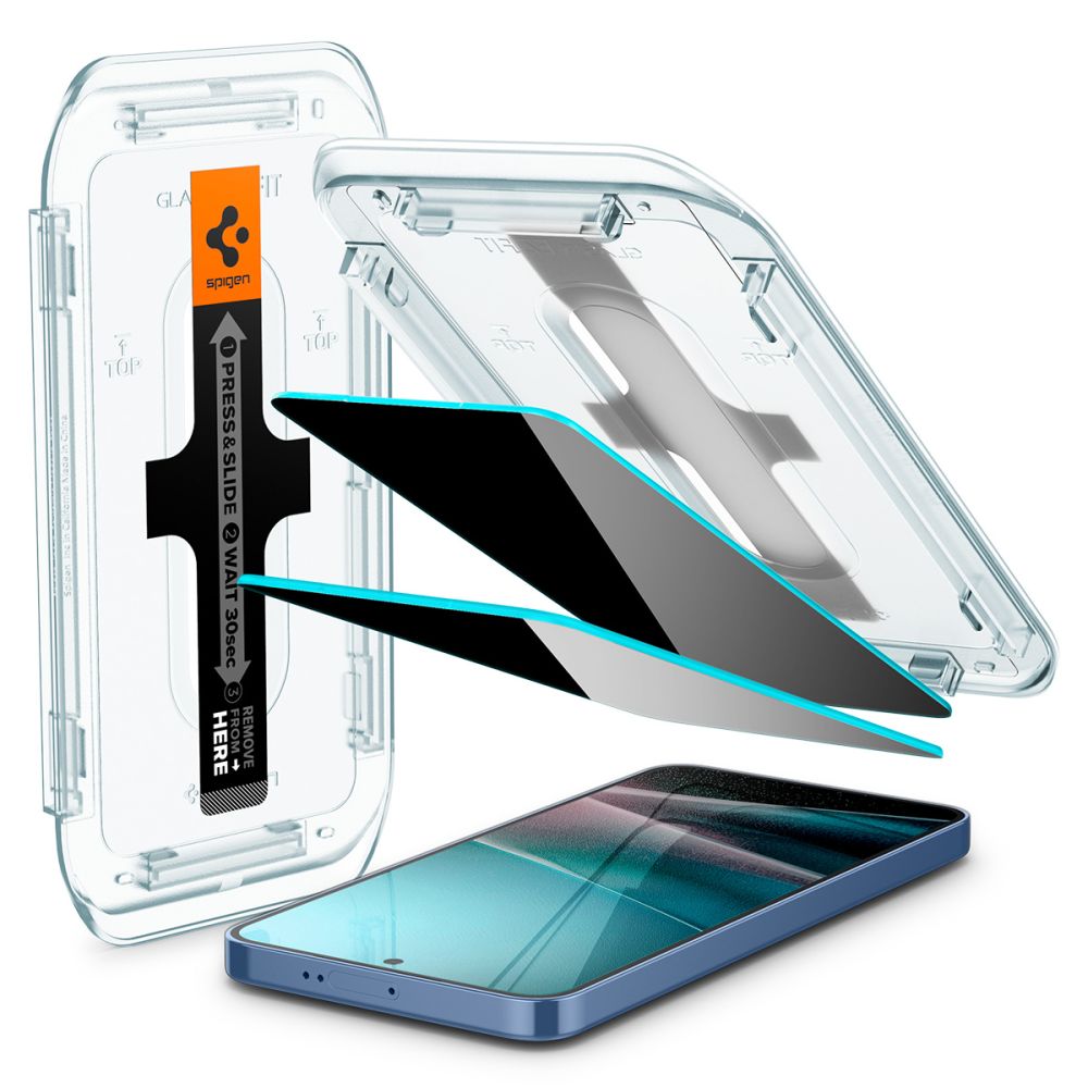 TVRDENÉ SKLO SPIGEN GLAS.TR ”EZ FIT” HD 2-PACK GALAXY S24+ PLUS / S25+ PLUS PRIVACY
