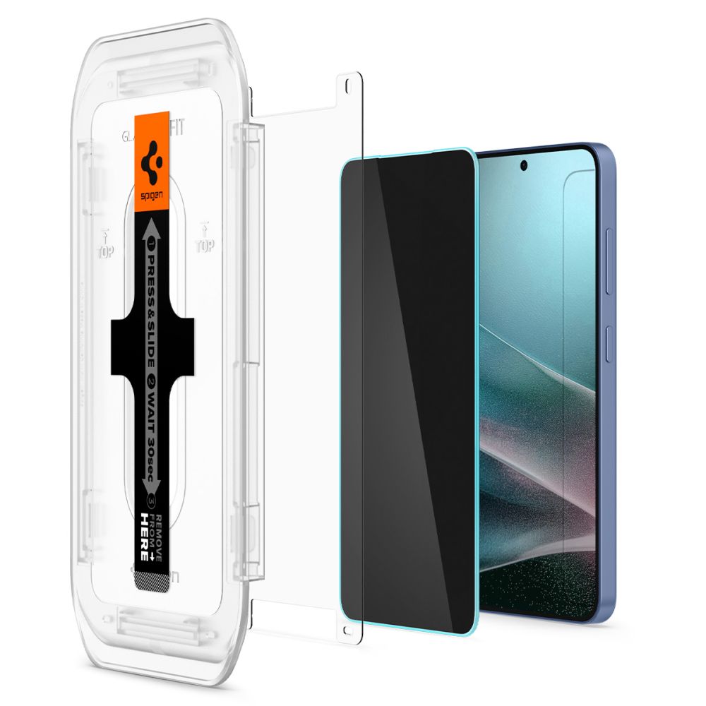 TVRDENÉ SKLO SPIGEN GLAS.TR ”EZ FIT” HD 2-PACK GALAXY S24+ PLUS / S25+ PLUS PRIVACY
