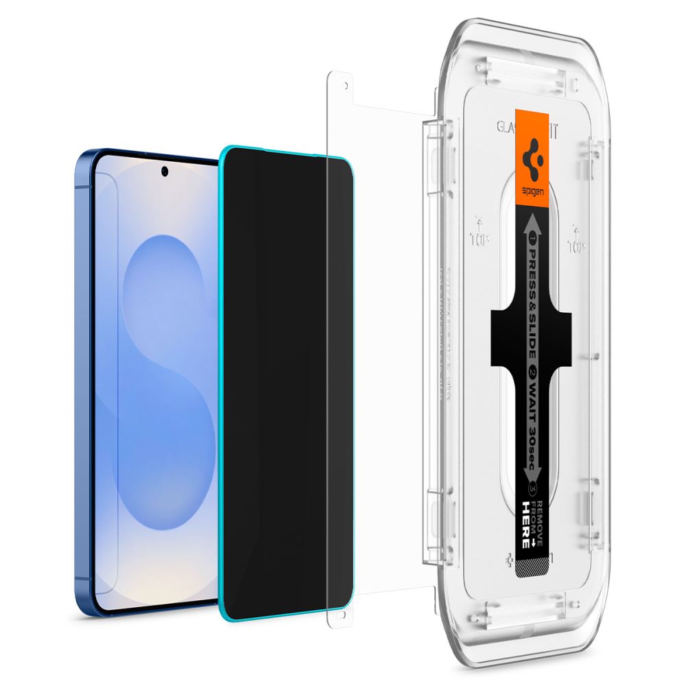 TVRDENÉ SKLO SPIGEN GLAS.TR ”EZ FIT” HD 2-PACK GALAXY S24 / S25 PRIVACY