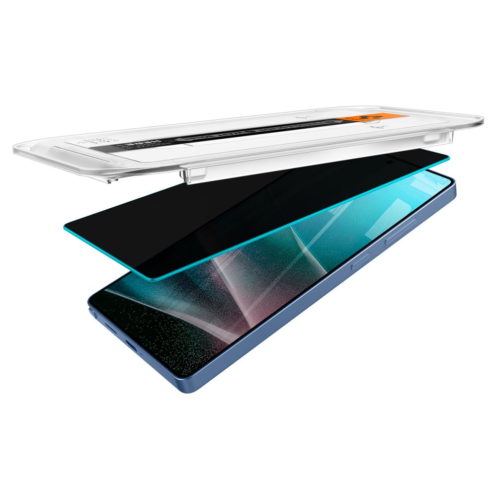 TVRDENÉ SKLO SPIGEN GLAS.TR ”EZ FIT” HD 2-PACK GALAXY S25 ULTRA PRIVACY