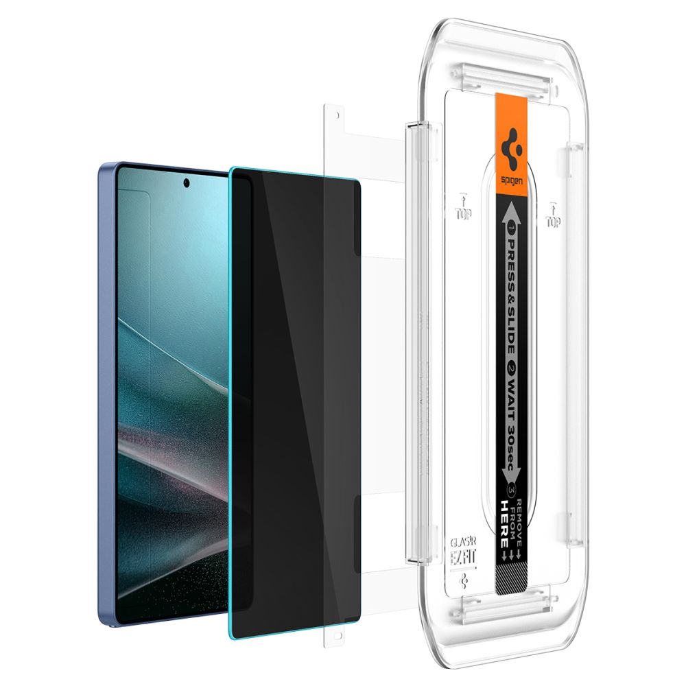 TVRDENÉ SKLO SPIGEN GLAS.TR ”EZ FIT” HD 2-PACK GALAXY S25 ULTRA PRIVACY