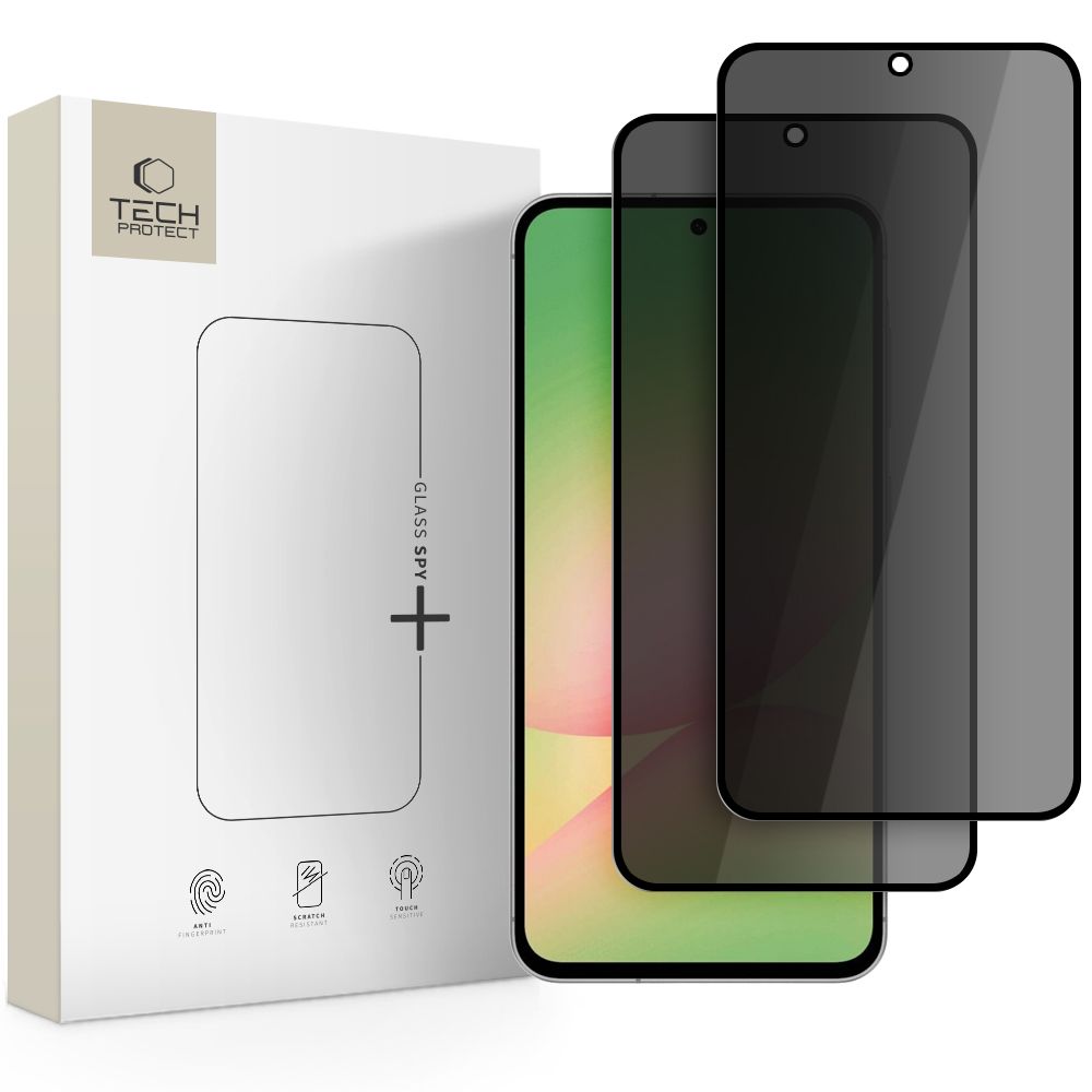 TVRDENÉ SKLO TECH-PROTECT GLASS SPY+ 2-PACK GALAXY A36 / A56 5G PRIVACY
