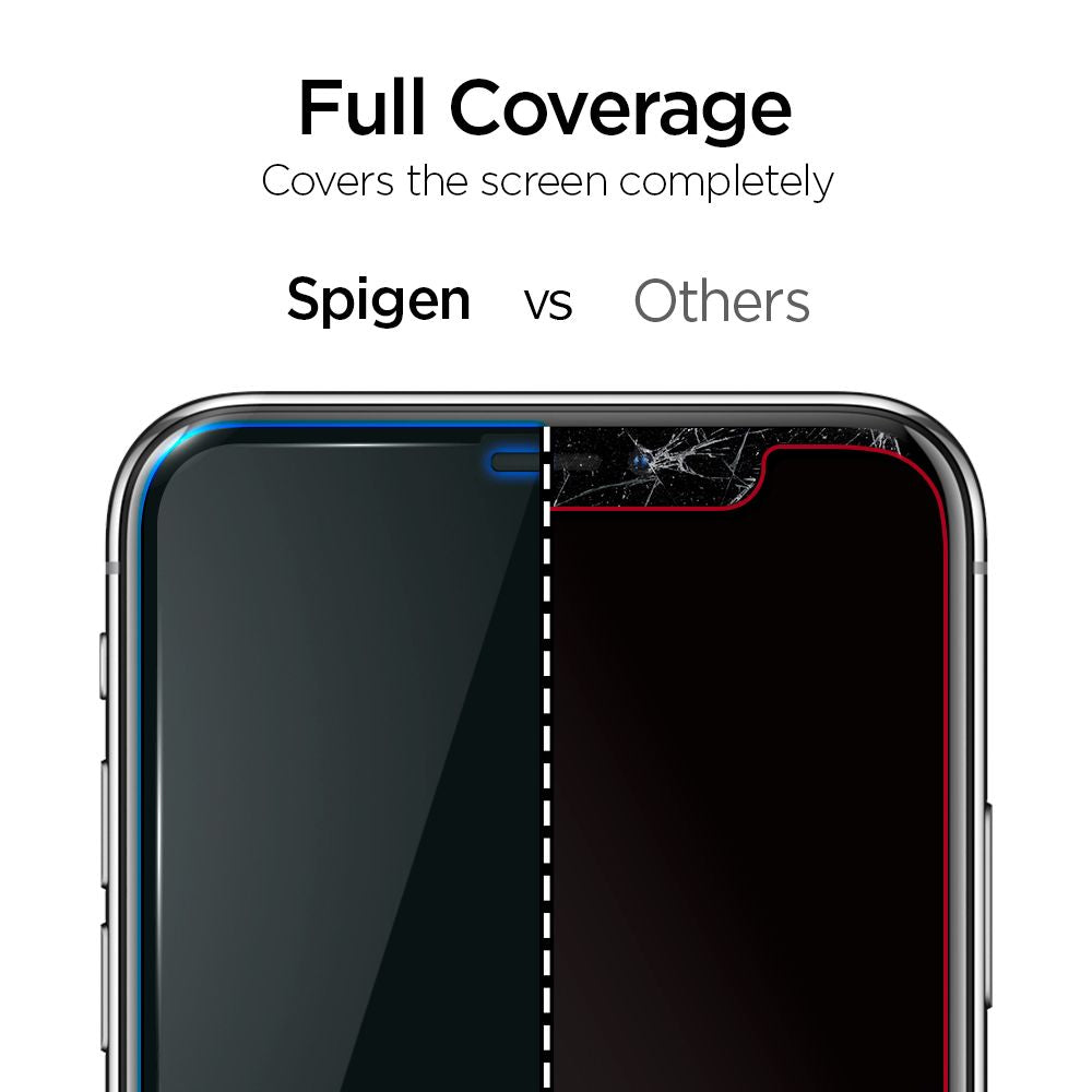 TVRDENÉ SKLO SPIGEN ALM GLASS FC IPHONE 11 PRO MAX BLACK