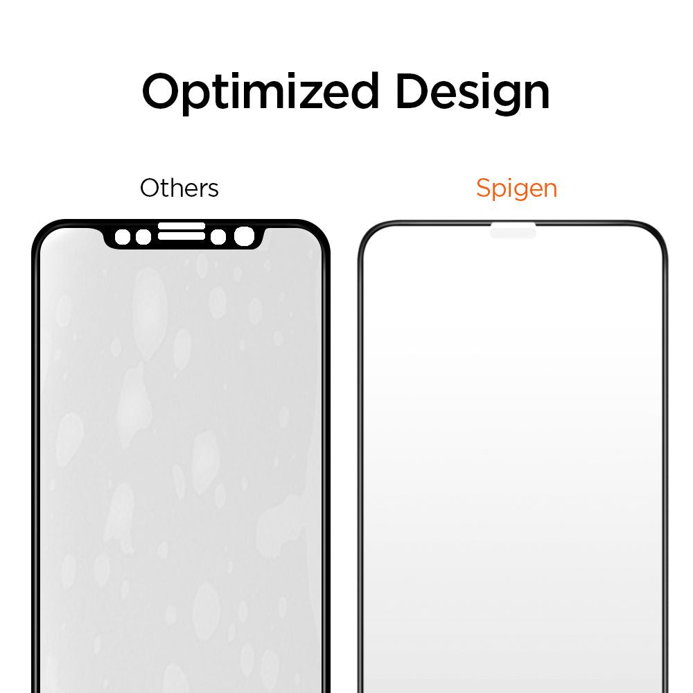 TVRDENÉ SKLO SPIGEN ALM GLASS FC IPHONE 11 PRO MAX BLACK