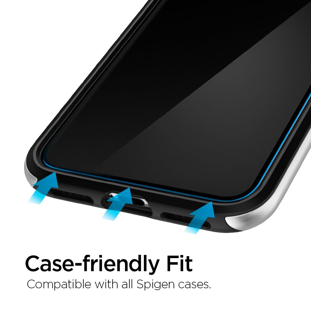 TVRDENÉ SKLO SPIGEN ALM GLAS.TR SLIM 2-PACK IPHONE 11