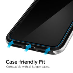 TVRDENÉ SKLO SPIGEN ALM GLAS.TR SLIM 2-PACK IPHONE 11