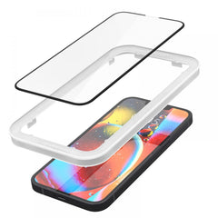 TVRDENÉ SKLO  SPIGEN ALM GLASS FC IPHONE 13 / 13 PRO / 14 / 16E