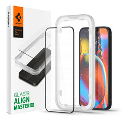 TVRDENÉ SKLO  SPIGEN ALM GLASS FC IPHONE 13 / 13 PRO / 14 / 16E