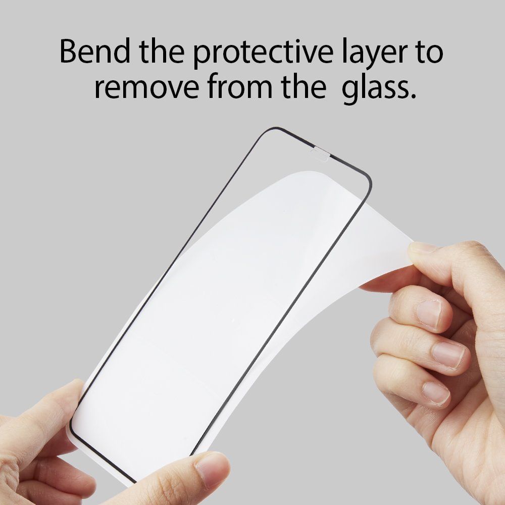 TVRDENÉ SKLO SPIGEN GLASS FC IPHONE X/XS BLACK