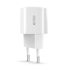 SIEŤOVÁ NABÍJAČKA NA MOBIL A TABLET  TECH-PROTECT C20W MINI 2-PORT NETWORK CHARGER PD20W/QC3.0 BLACK