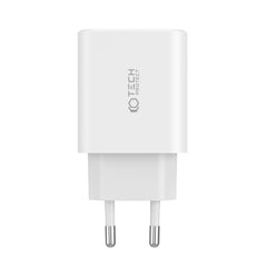 SIEŤOVÁ NABÍJAČKA NA MOBIL A TABLET  TECH-PROTECT C30W 3-PORT NETWORK CHARGER PD30W/QC3.0 WHITE