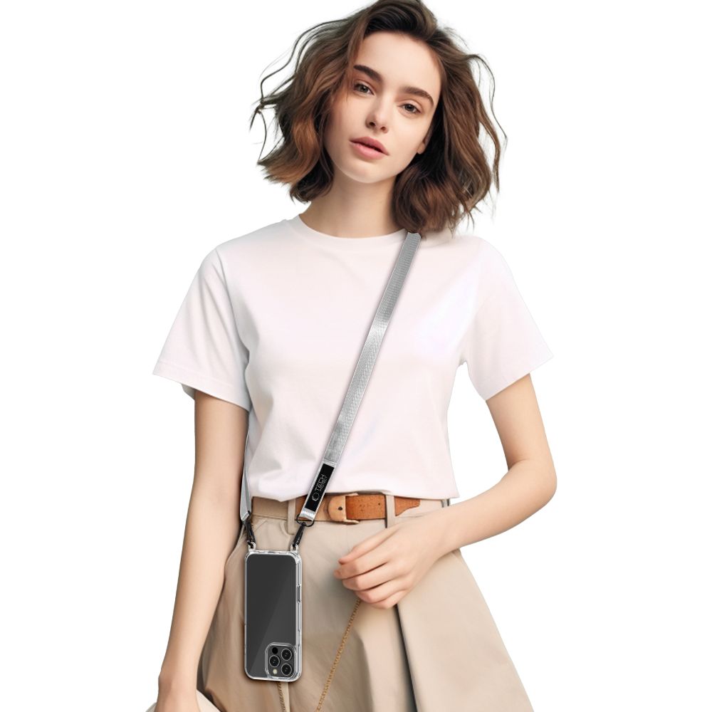TECH-PROTECT C6S ROPE CROSSBODY CRAYON GREY