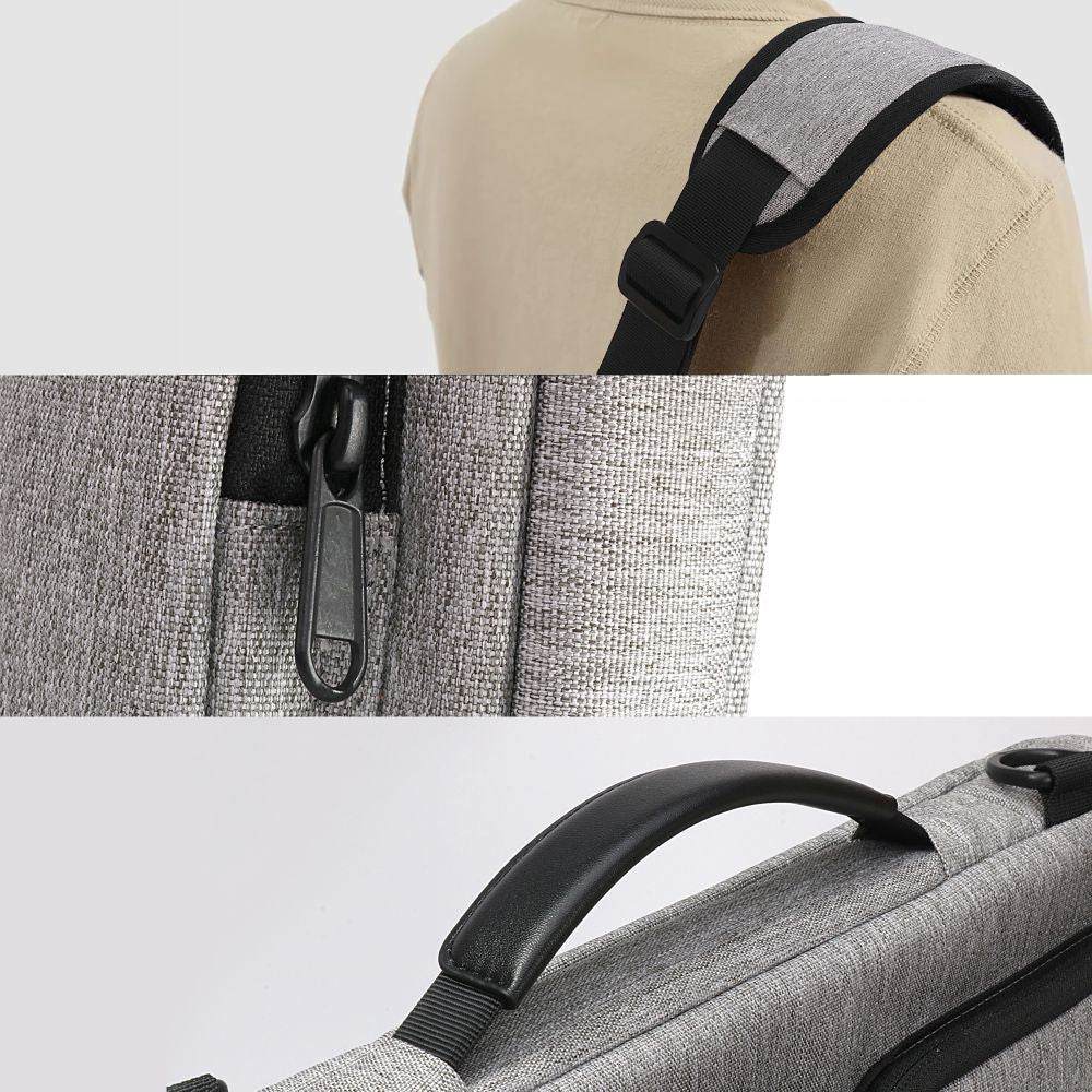 TECH-PROTECT DEFENDER BAG LAPTOP 15-16 CRAYON GREY