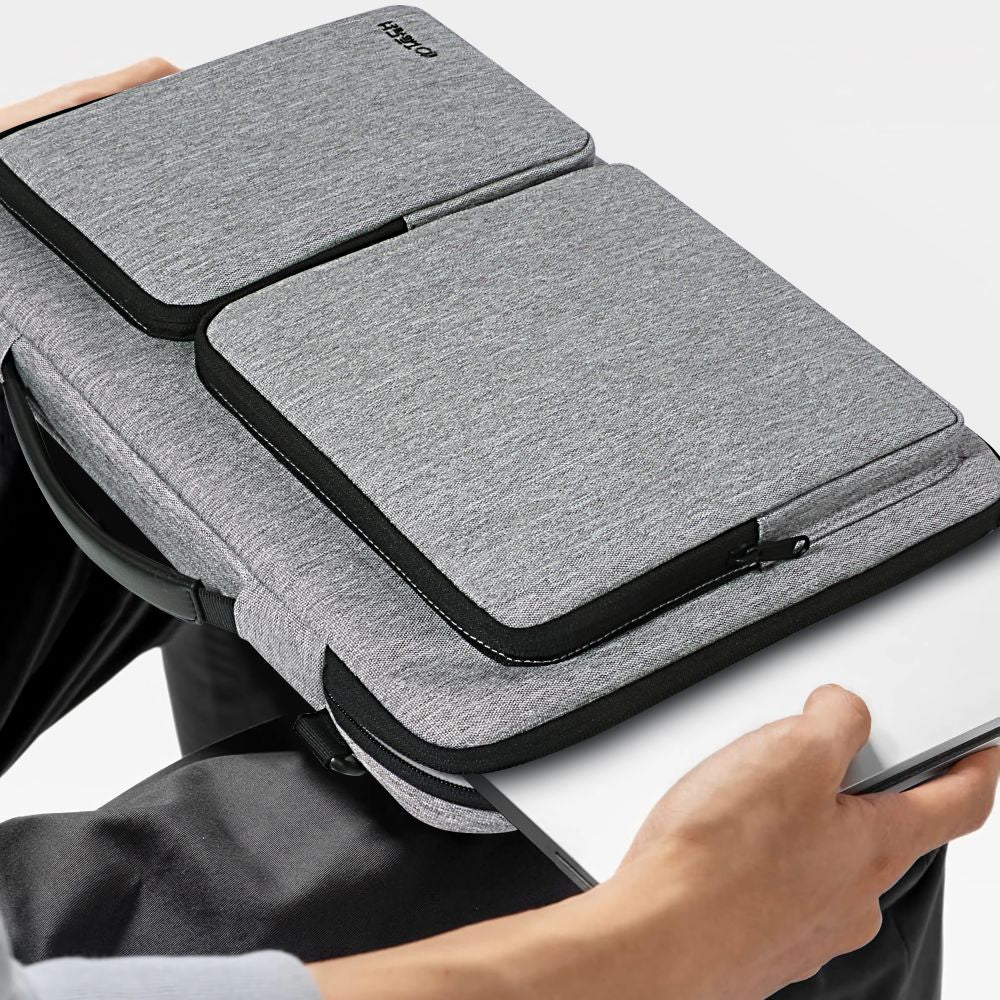 TECH-PROTECT DEFENDER BAG LAPTOP 15-16 CRAYON GREY