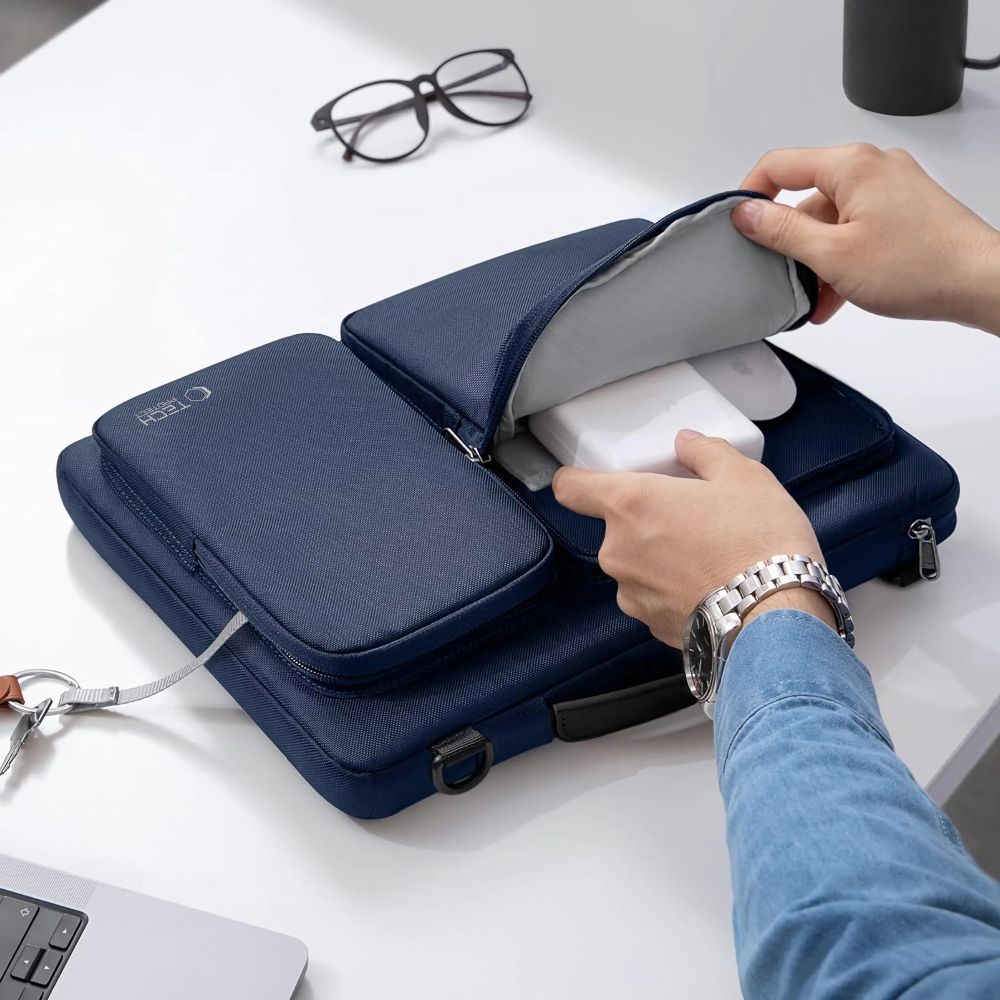 TECH-PROTECT DEFENDER BAG LAPTOP 15-16 NAVY BLUE