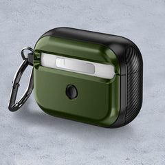 PUZDRO TECH-PROTECT DEFENDER HOOK MAGSAFE APPLE AIRPODS PRO 1 / 2 OLIVE GREEN