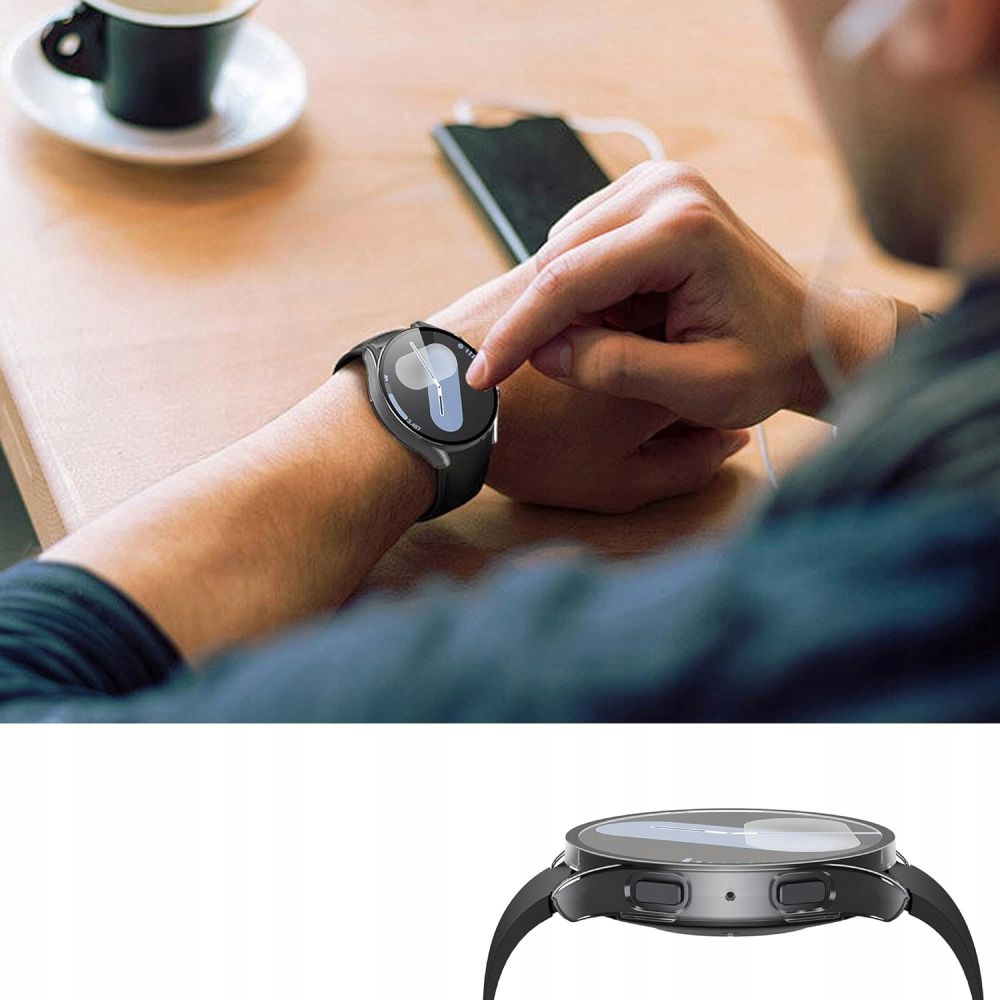 OCHRANNÉ PUZDRO NA SAMSUNG GALAXY WATCH 7 ( 40 MM ) TECH-PROTECT DEFENSE360 CLEAR