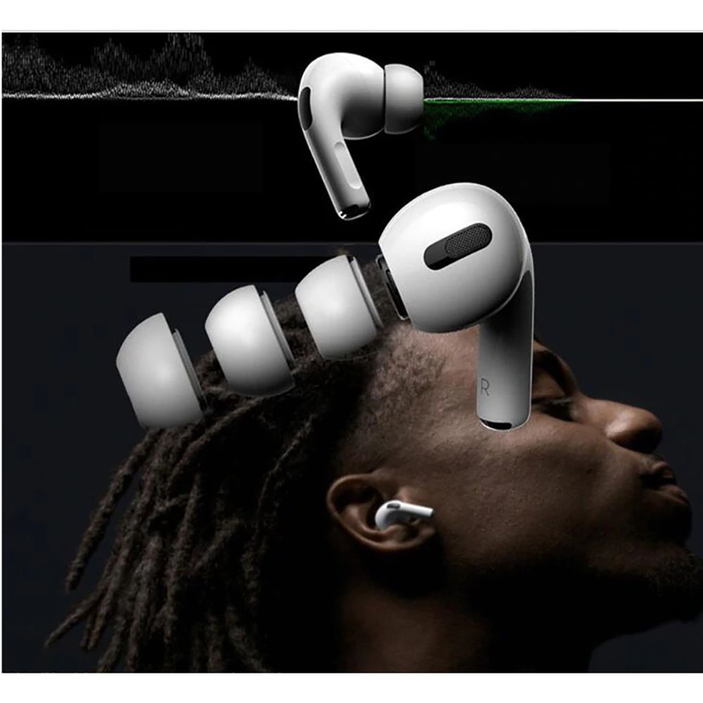 NÁHRADNÉ KRYTKY DO UŠÍ TECH-PROTECT EAR TIPS 3-PACK APPLE AIRPODS PRO WHITE