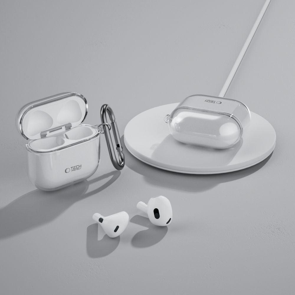 PUZDRO TECH-PROTECT FLEXAIR APPLE AIRPODS 4 CLEAR