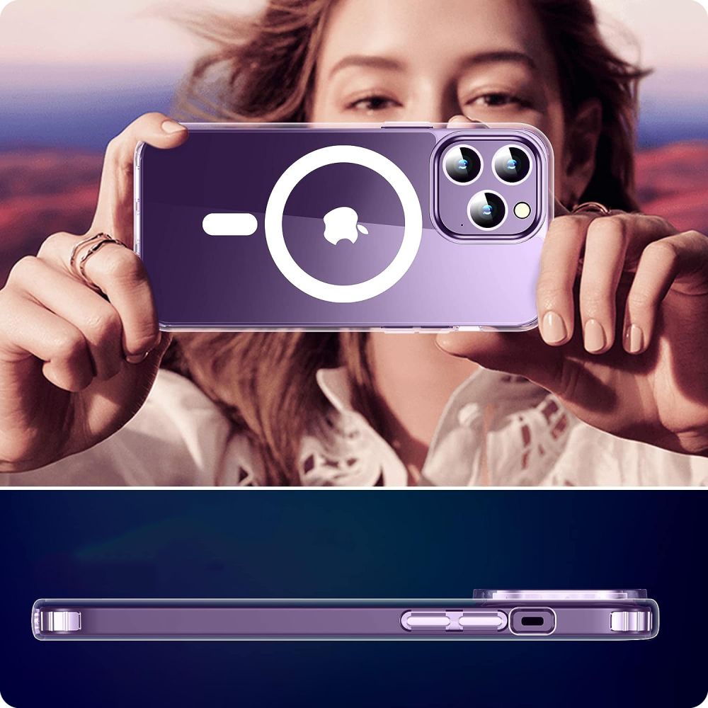 KRYT NA IPHONE 15 PRO MAGSAFE HEYCASE AIR DEFENSE CLEAR