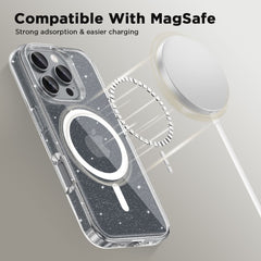 KRYT NA  IPHONE 16 PRO MAX TECH-PROTECT FLEXAIR HYBRID MAGSAFE GLITTER