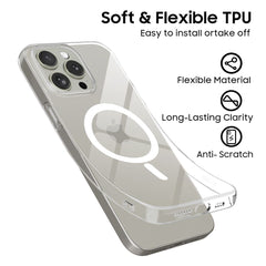 KRYT TECH-PROTECT FLEXAIR MAGSAFE IPHONE 15 PRO MAX CLEAR