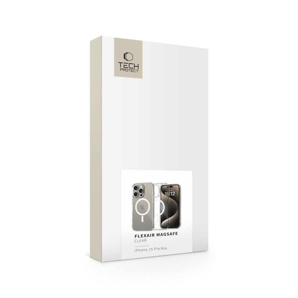 KRYT TECH-PROTECT FLEXAIR MAGSAFE IPHONE 15 PRO MAX CLEAR