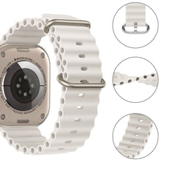 REMIENOK DOOP ICONBAND PRO APPLE WATCH 6 / 7 / 8 / 9 / 10 / SE / ULTRA 1 / 2 (44 / 45 / 46 / 49 MM) BEIGE