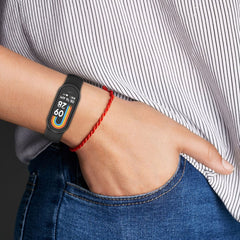 SILIKÓNOVÝ REMIENOK NA XIAOMI MI BAND 8 / 9 / NFC HEYBAND ICON BLACK