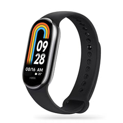 SILIKÓNOVÝ REMIENOK NA XIAOMI MI BAND 8 / 9 / NFC HEYBAND ICON BLACK