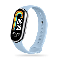 SILIKÓNOVÝ REMIENOK NA XIAOMI MI BAND 8 / 9 / NFC HEYBAND ICON SKY BLUE