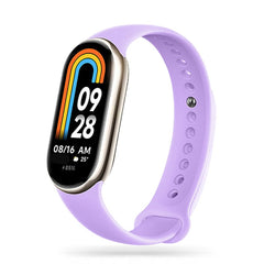 SILIKÓNOVÝ REMIENOK NA XIAOMI MI BAND 8 / 9 / NFC HEYBAND ICON VIOLET