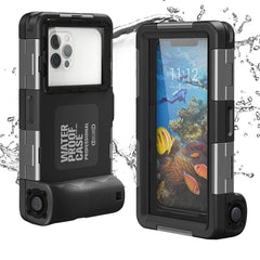 VODEODOLNÉ PUZDRO  TECH-PROTECT IPX8 UNIVERSAL DIVING WATERPROOF CASE BLACK