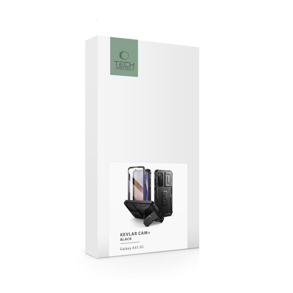KRYT TECH-PROTECT KEVLAR CAM+ GALAXY A55 5G BLACK