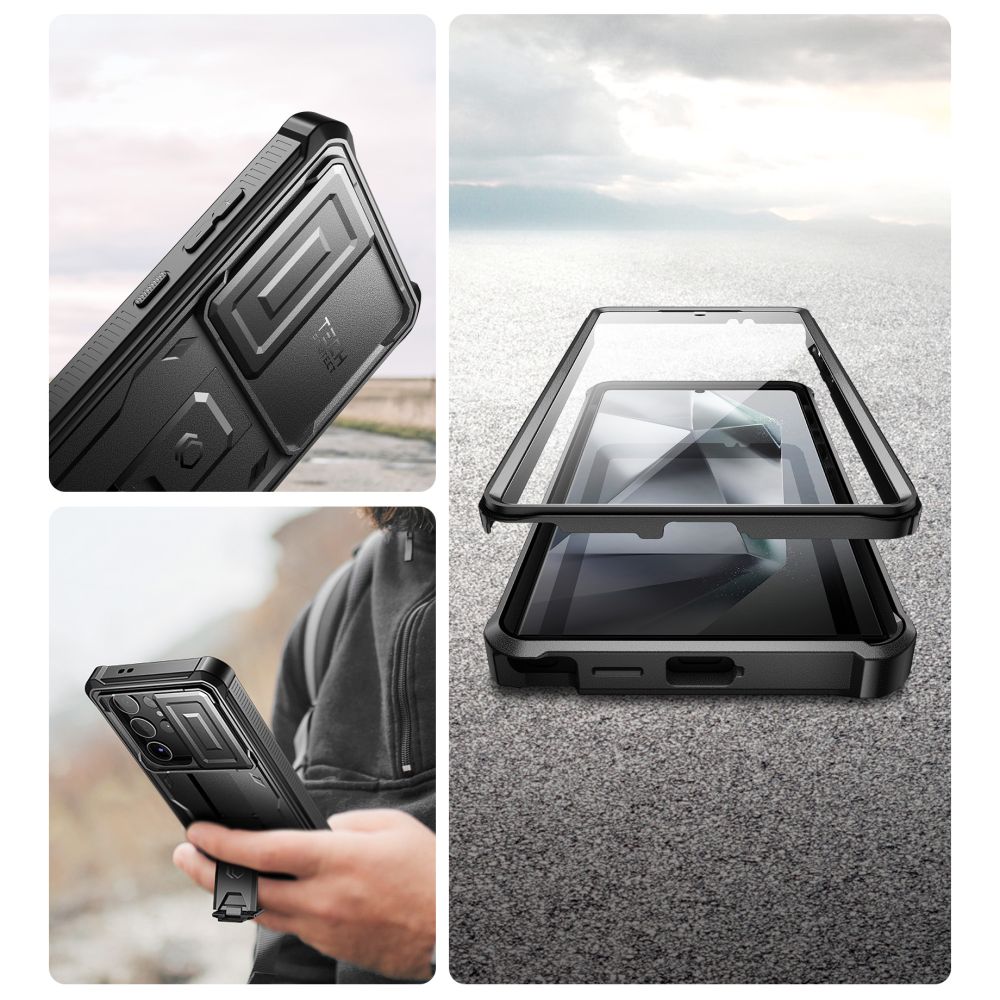 KRYT TECH-PROTECT KEVLAR CAM+ GALAXY S24 ULTRA BLACK
