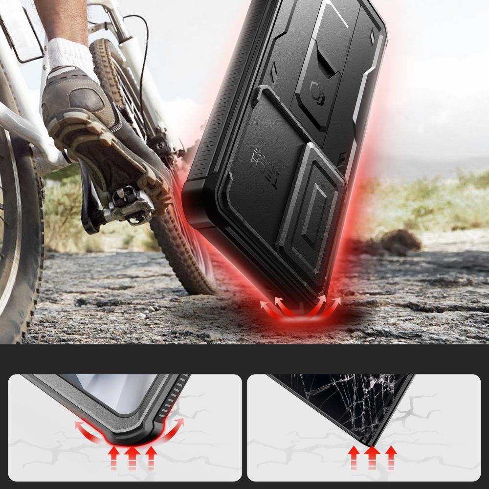 KRYT TECH-PROTECT KEVLAR CAM+ GALAXY S24 ULTRA BLACK