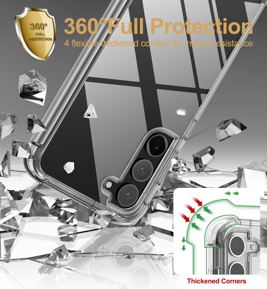 TECH-PROTECT KEVLAR GALAXY S23+ PLUS CLEAR