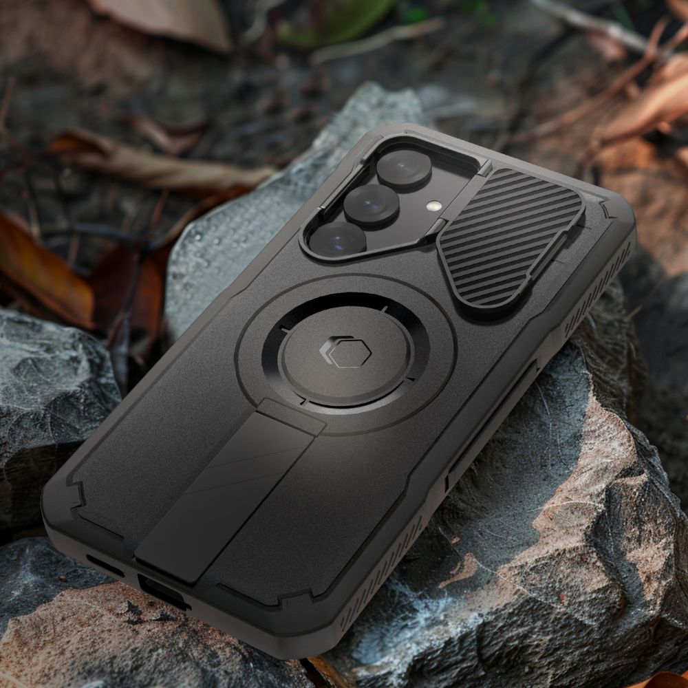 KRYT TECH-PROTECT KEVLAR MAGSAFE+ GALAXY S25 BLACK
