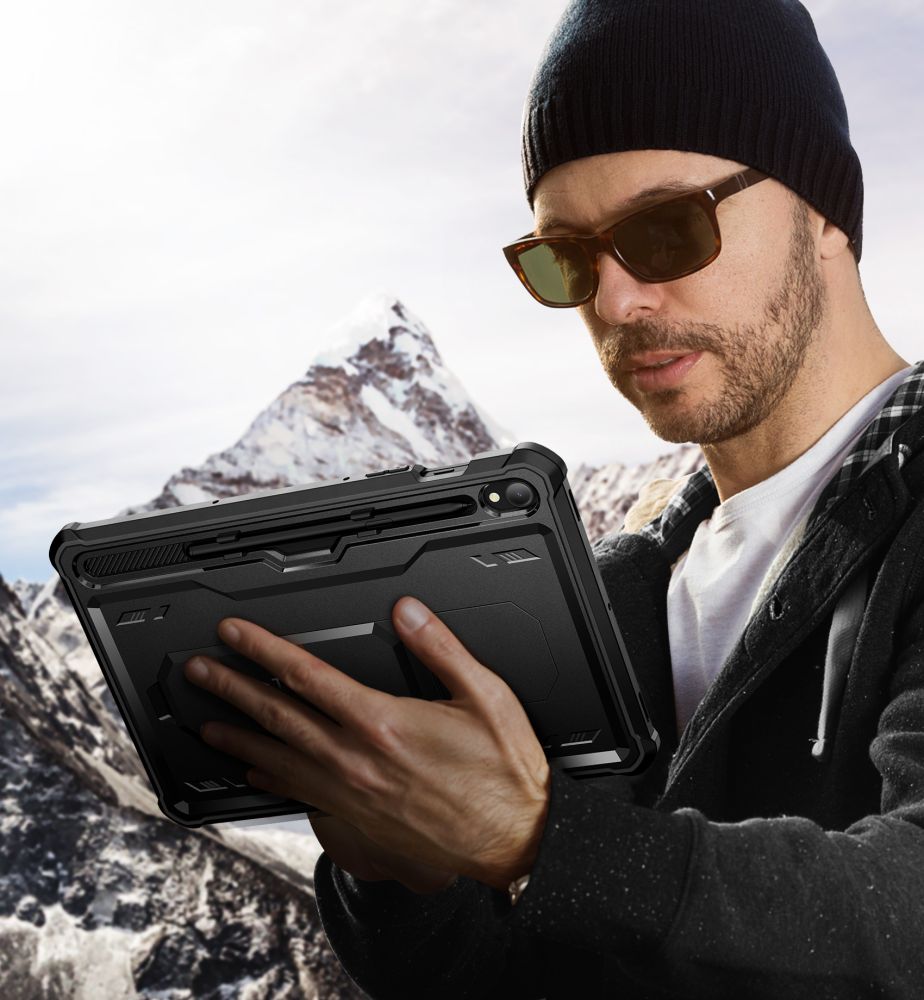 KRYT / OBAL NA SAMSUNG GALAXY TAB S9 11.0 X710 / X716B TECH-PROTECT KEVLAR PRO BLACK