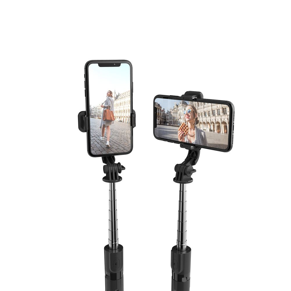 SELFIE TYČ TECH-PROTECT L02S WIRELESS SELFIE STICK TRIPOD BLACK