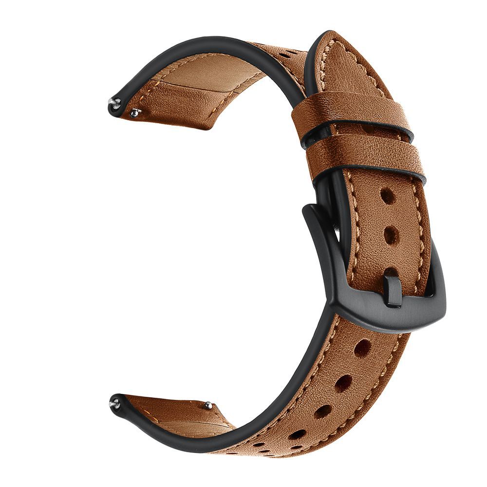 REMIENOK HEYBAND LEATHER SAMSUNG GALAXY WATCH 4 / 5 / 5 PRO / 6 / 7 / FE BROWN