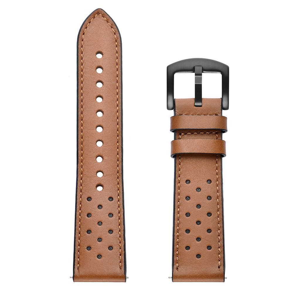 REMIENOK HEYBAND LEATHER SAMSUNG GALAXY WATCH 4 / 5 / 5 PRO / 6 / 7 / FE BROWN