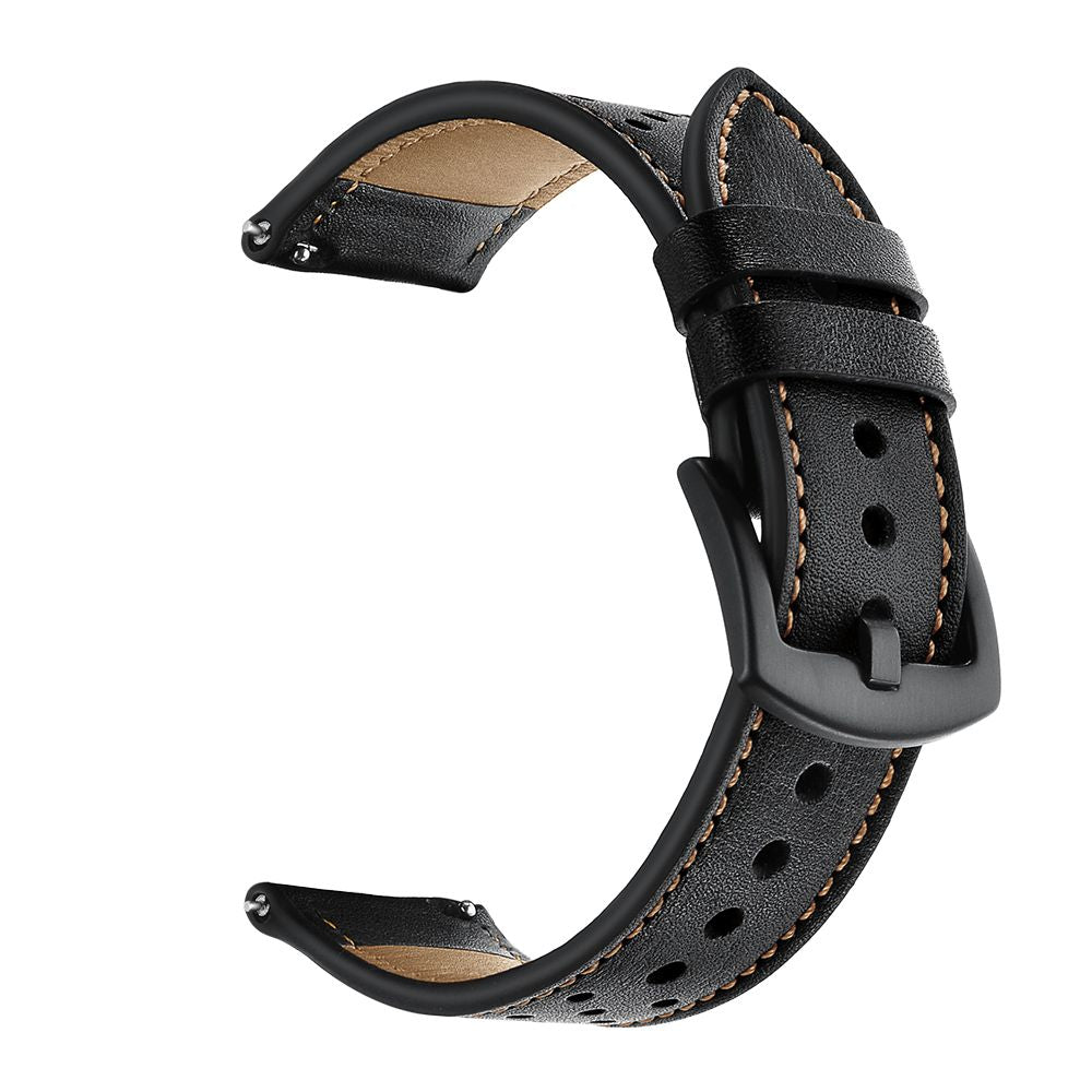 REMIENOK HEYBAND LEATHER SAMSUNG GALAXY WATCH 46MM BLACK