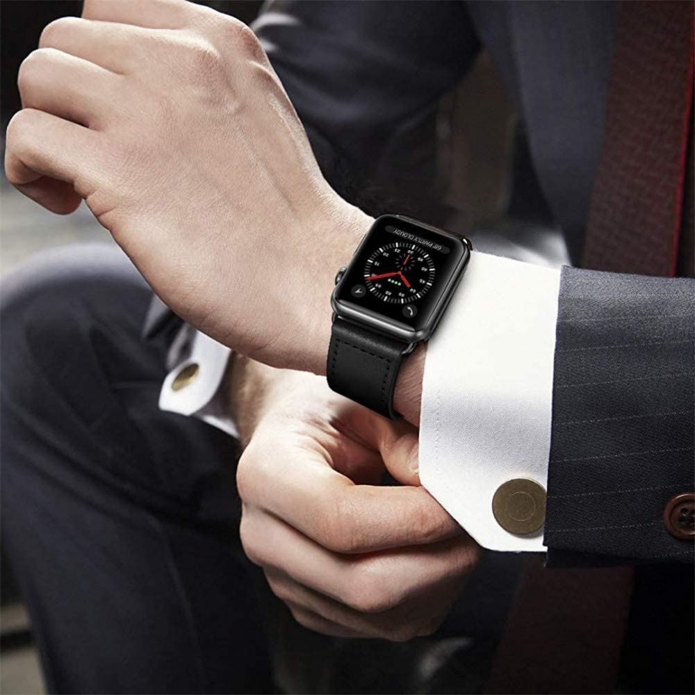 REMIENOK TECH-PROTECT LEATHERFIT SAMSUNG GALAXY WATCH ULTRA (47 MM) BROWN