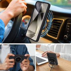 KRYT TECH-PROTECT LIQUID SILICONE MAGSAFE GALAXY S25 BLACK