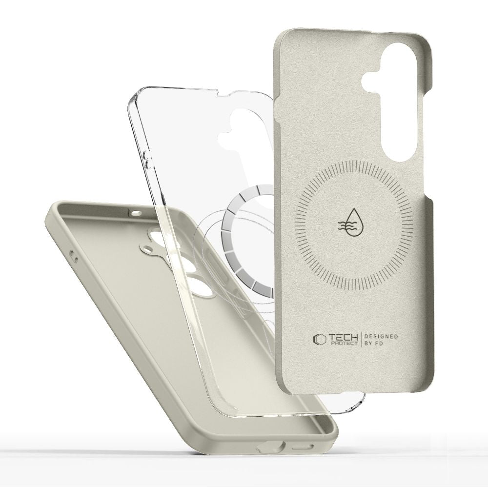 KRYT TECH-PROTECT LIQUID SILICONE MAGSAFE GALAXY S25 COSMIC LATTE